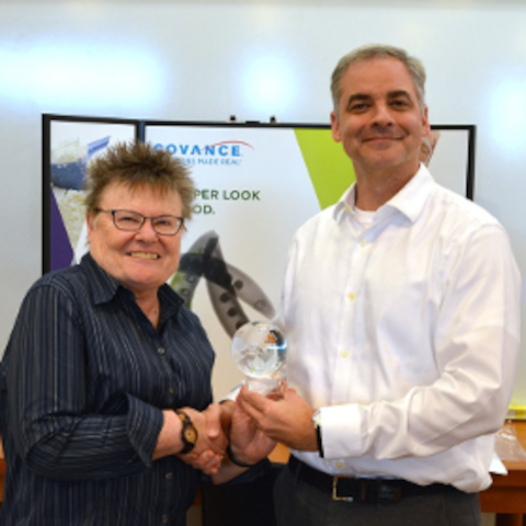 The 2017 Food Safety Leadership Award went to Marianne Smukowski at the recent WAFP November meeting.